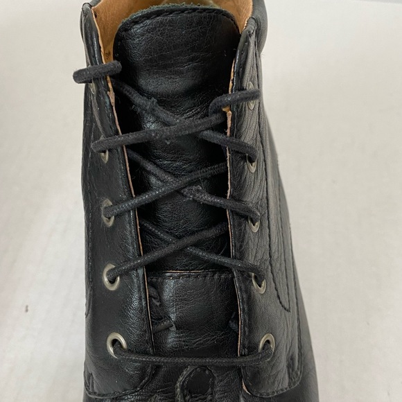 Ariat Josie Kiltie Ankle Boots Black Leather 7.5B - Picture 10 of 11